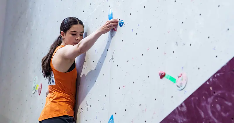 Nienke Kodde in actie
